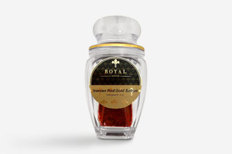 eine Dose mit iranischem Red Gold Safran